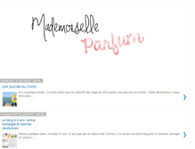Tablet Screenshot of melleparfum.com